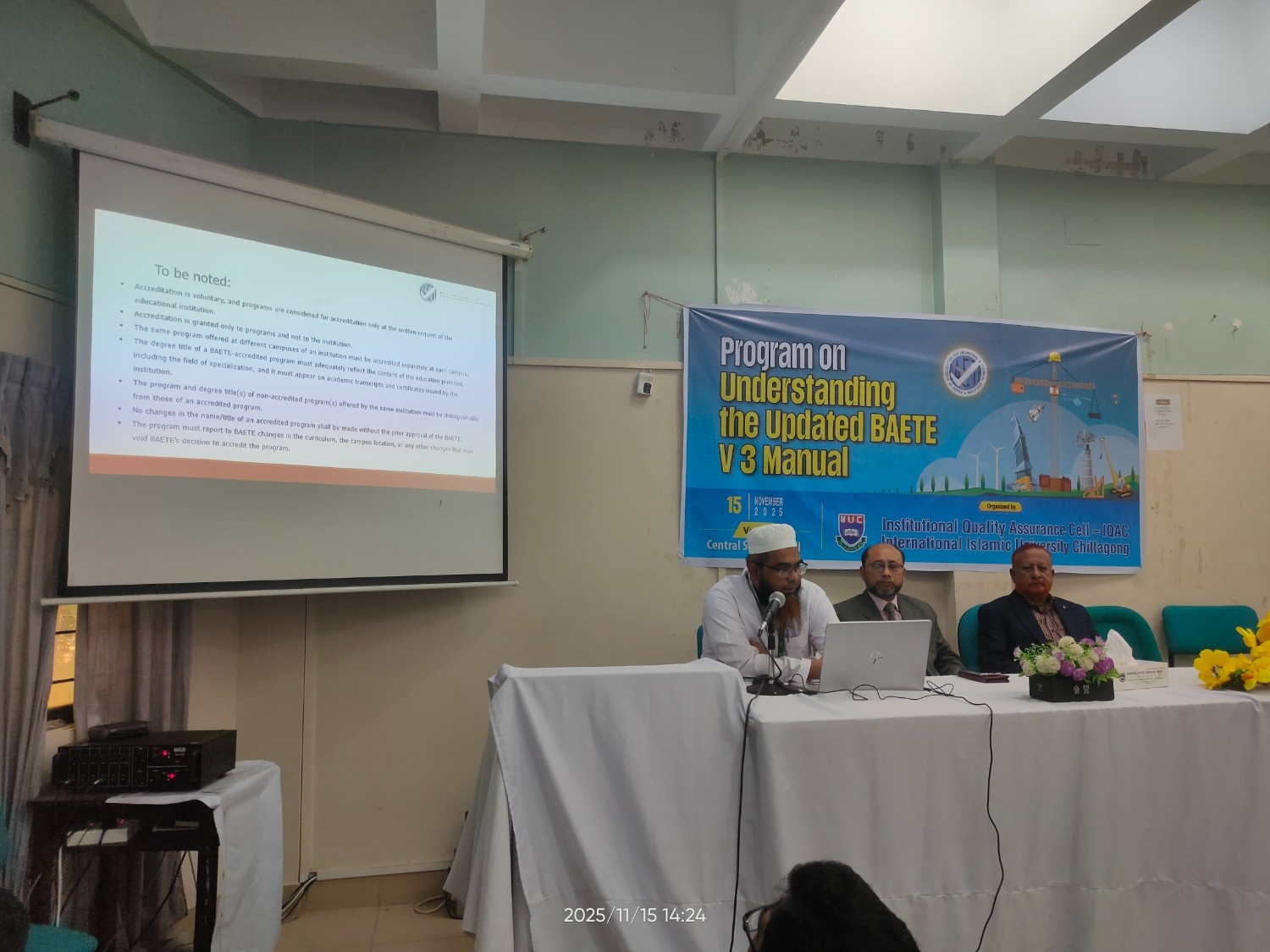 Workshop on Understanding the BAETE Version-3 Manual - 15 Nov 2025