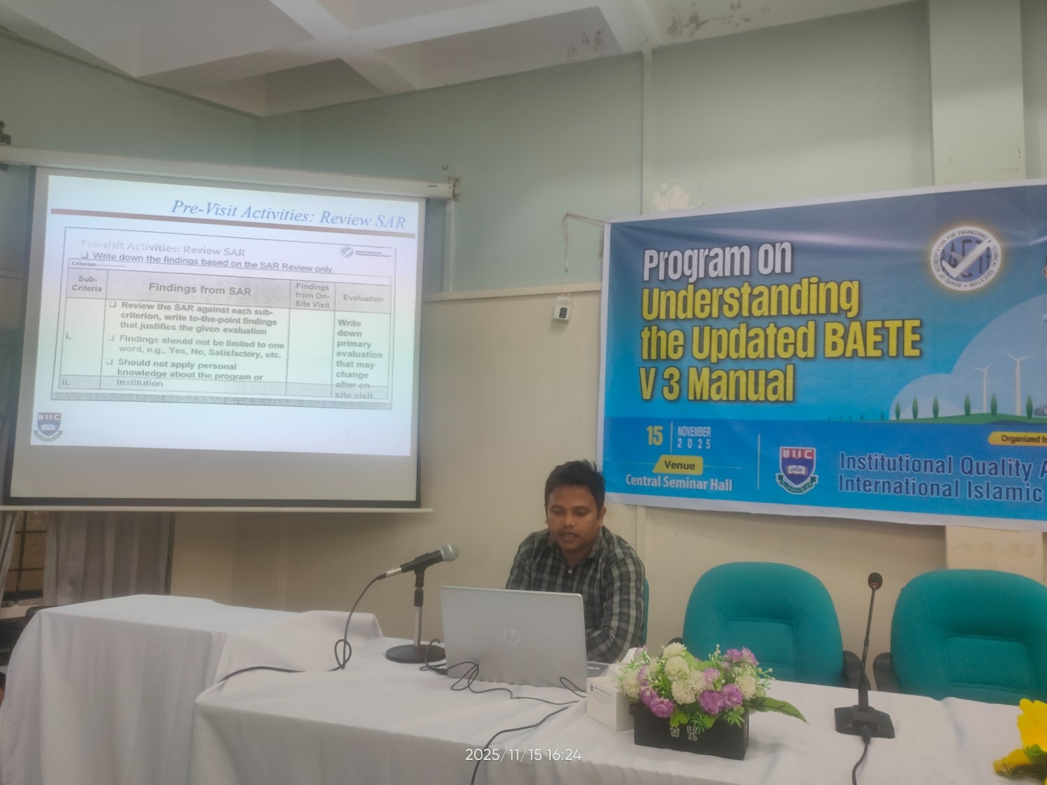 Workshop on Understanding the BAETE Version-3 Manual - 15 Nov 2025