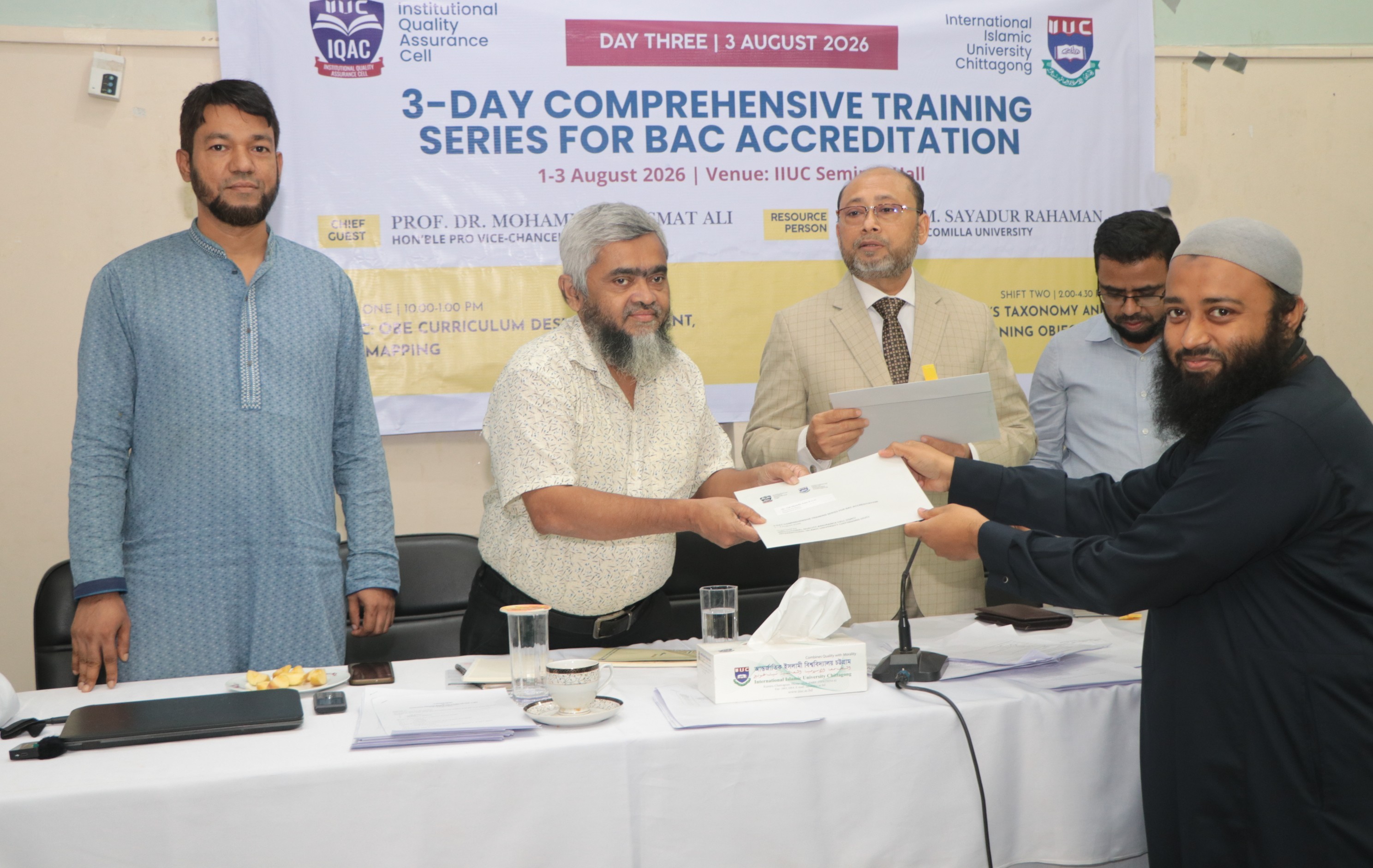 Closing Day - 3 Aug 2026 - 3-Day Comprehensive Training